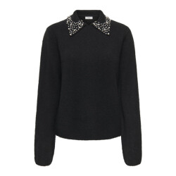 Jacqueline de Yong Jdyaubray life ls pearl collar pull knt -