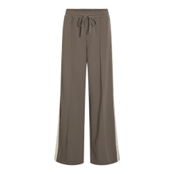 Vila Viclua hw wide track pants taupe