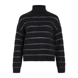 Vila Vizaza rollneck ls glitter knit top dessin