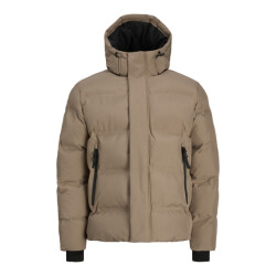 Jack & Jones Jcofusion puffer jacket taupe