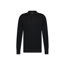 Aeden Donnel knit longsleeve polo