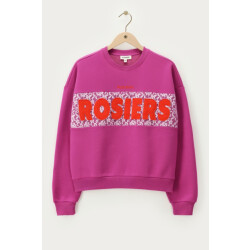 My Jewellery Sweater met kant 'rue des rosiers' -