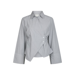 Neo Noir fenli striped shirt 165677 130 grey