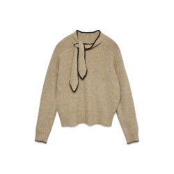 Vero Moda vmnapoli ls pullover vip 10341698 silver mink