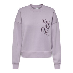 Only onlbest l/s print crew neck swt 15357681 nirvana