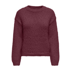 Only Onlbea ls o-neck cc knt wijn