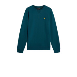 Lyle and Scott Vog crewneck sweatshirt petrol