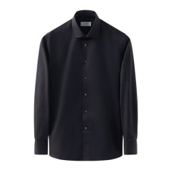 Eton Solid signature twill shirt lange mouw overhemden 100012342
