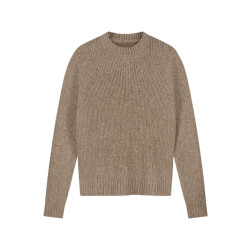 Olaf Hussein Essential melange knitted crewneck sweaters m230701