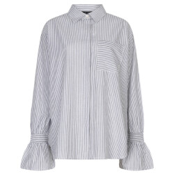 Ibana Blouse lange mouw 302610036 talya grey