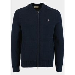 Gant Vest casual cotton zip bomber card 8030270/433