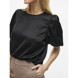 Vila Viellette 2/4 satin puff top noos
