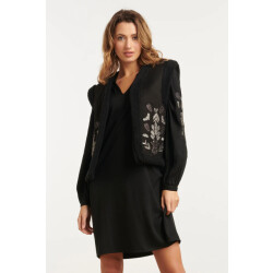 Smashed Lemon 25794 – gilet met handgeborduurde details |