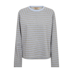 Mos Mosh 176080 245 mosmosh mm lidy o-ls mélange sweatshirt eventide