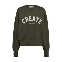 Mos Mosh 168550 543 mosmosh mm celli o-ls sweatshirt olive night