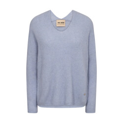 Mos Mosh 153900 245 mosmosh mm thora v-neck knit eventide