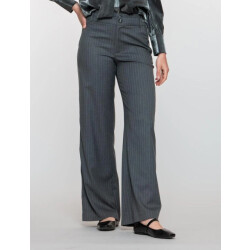Geisha 51508-10 925 pants pinstripe tape grey