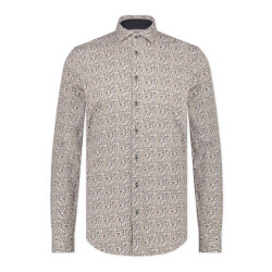 Blue Industry Casual overhemd met lange mouwen