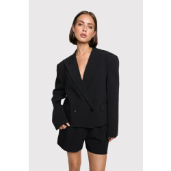 Alix The Label 2511411442 cropped studs blazer