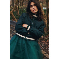 Summum 1s1273-12333 bomber jacket glitter