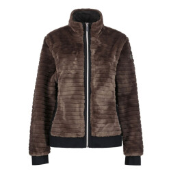 Luhta isolahti fleece sweater met rits dames -