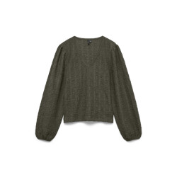 Vero Moda Vmmerel ls v-neck top jrs exp