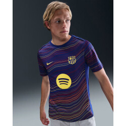 Nike fcb mnk df acdpr ss top k hmpm trainingshirt replica voetbal -