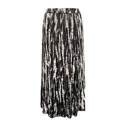 Elvira Collections Rok loes plisse winter tie dye