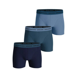 Björn Borg Björn borg cotton stretch boxershorts 3-pack – zwart, donker & bladerenprint copy