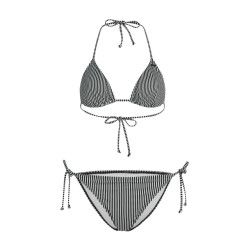 O'Neill Dames bikini set capri bondey zwart/wit gestreept