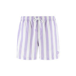 Shiwi Heren zwemshort broad stripe paars/wit