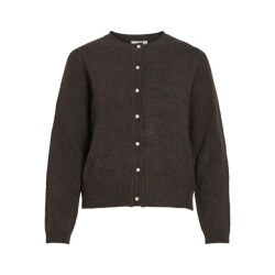 Vila Visalsa ls o-neck knit cardigantes -