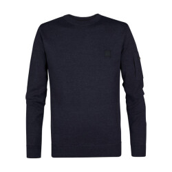 Petrol Industries Men knitwear round neck basic licht