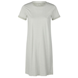 By Louise Dames nachthemd korte mouw gestreept
