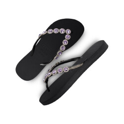 Uzurii Beatrix lila dames slippers, , maat: