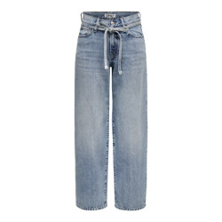 Only onlgianna mw straight dot450 dnm no 15347093 light blue denim