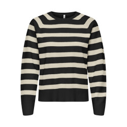 Only onlama life ls raglan o-neck cc knt 15334905 stripes