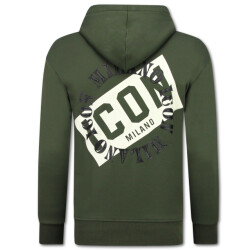 Top-Star Icon hoodie met rits vest met capuchon