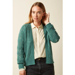 King Louie Blanca cardi orcia vest 09827 smoke green