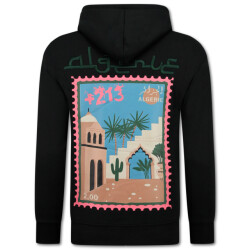 Top-Star Oversized hoodie met capuchon algerie print