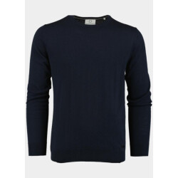 Born with Appetite Pullover rick r-neck pullover merino 00005ri12/4001 navy
