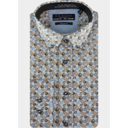 R.B. Boston Casual hemd lange mouw regular fit 100% cotton 527670/622