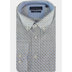 R.B. Boston Casual hemd lange mouw regular fit 100% cotton 527670/806