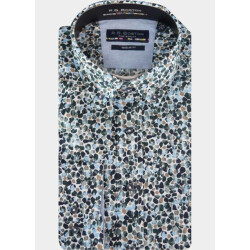 R.B. Boston Casual hemd lange mouw regular fit 100% cotton 527670/711