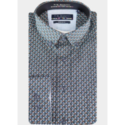 R.B. Boston Casual hemd lange mouw regular fit 100% cotton 527670/706