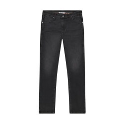 Wrangler Larston heren slim-fit jeans black fog