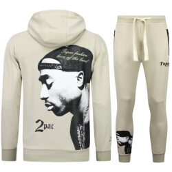 Top-Star Tupac trainingspak 2pac joggingpak hoodie