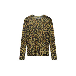Summum 3s5100-30668 longsleeve top leopard print o