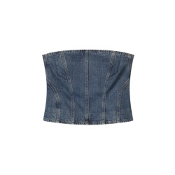 Summum 2s3192-5182 denim bustier bolivia ocean de