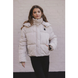 Looxs Revolution Bomber hooded winterjas kit voor meisjes in de kleur